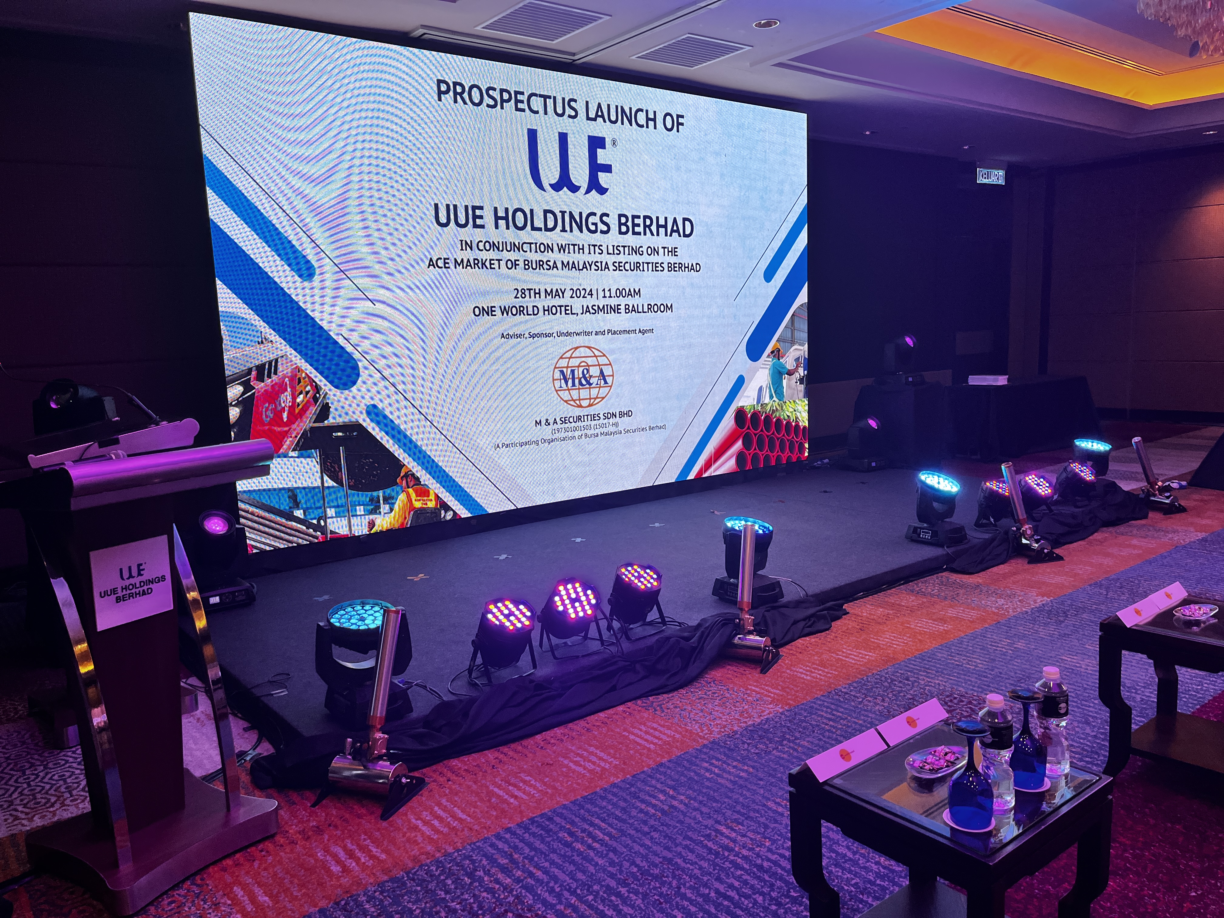 UUE Holdings Berhad IPO Prospectus Launch